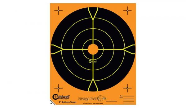 Orange Peel Bullseye Targets